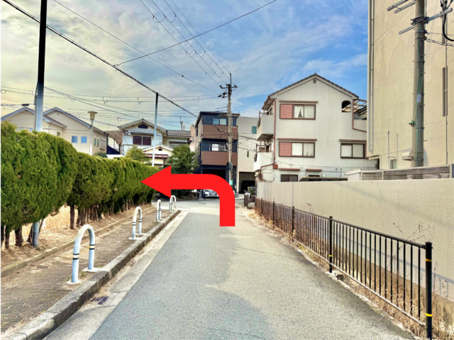 駐車場ルート②